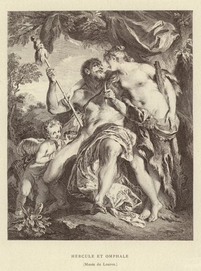Hércules y Ónfale de Francois (after) Boucher