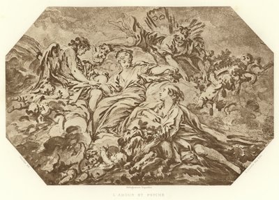 El Amor y Psique de Francois (after) Boucher