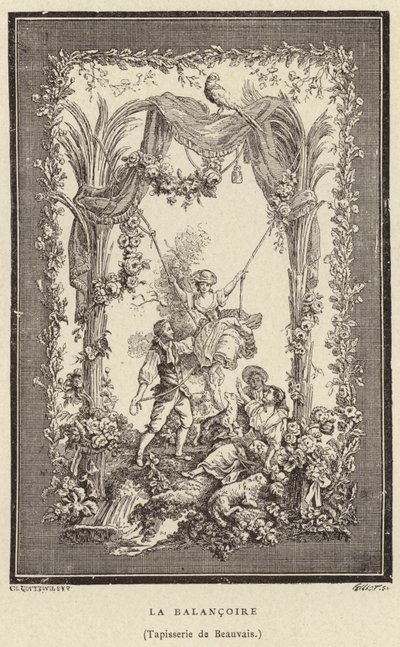 El Columpio de Francois (after) Boucher
