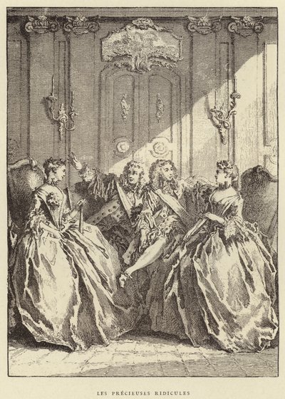 Las preciosas ridículas de Francois (after) Boucher