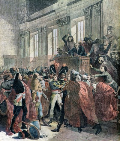 Bonaparte en el punto de mira de Francois (after) Bouchot