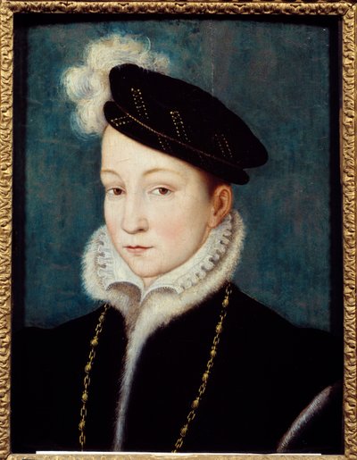 Retrato de Francisco II (1544-1560) Rey de Francia de Francois (after) Clouet