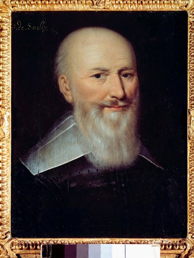 Retrato de Maximilian de Bethune (1560-1641) Barón de Rosny, Duque de Sully de Francois (attr.to) Quesnel