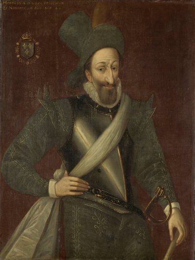 Enrique IV, Rey de Francia (1553-1610) de Francois (circle of) Bunel