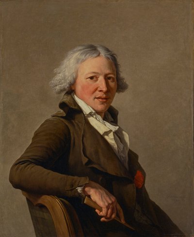 Retrato del Escultor Roland de François André Vincent