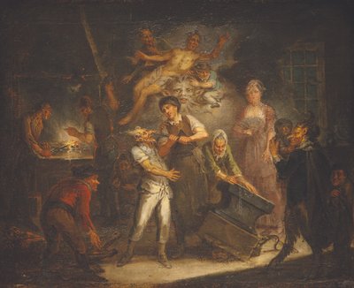 Escena fantástica de Francois Aubert