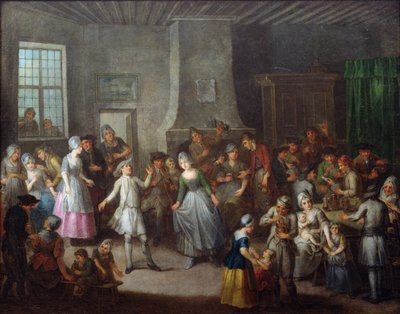 Interior de una taberna de Francois Aubert