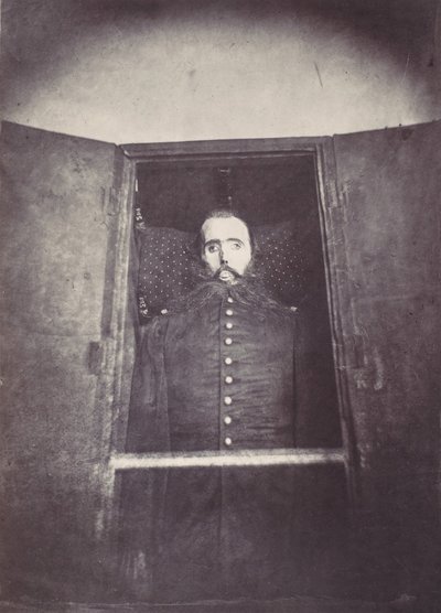 [El cadáver del emperador Maximiliano I de México] de Francois Aubert
