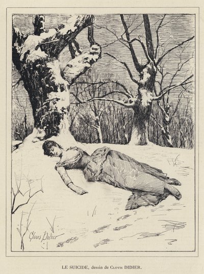 Suicidio de Francois Auguste Didier Clovis
