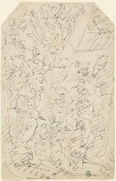 Adoración de los pastores de Francois Boitard