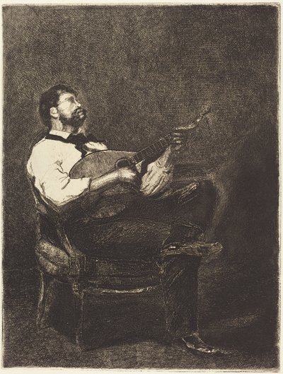 Guitarrista de François Bonvin