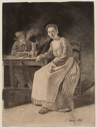 Interior de una taberna de François Bonvin
