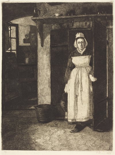 La puerta del sótano de François Bonvin