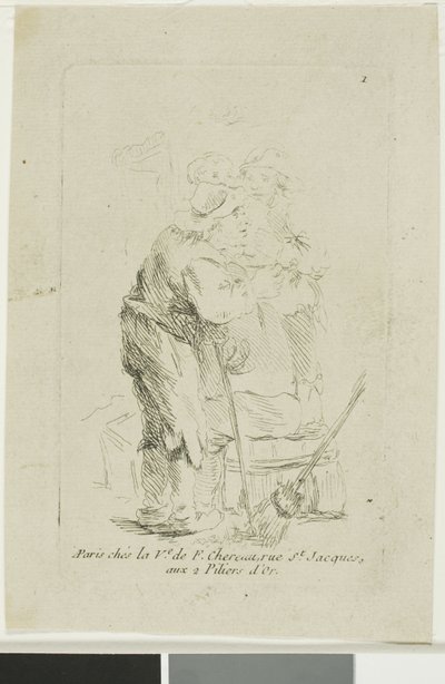 Un campesino mal vestido de François Boucher