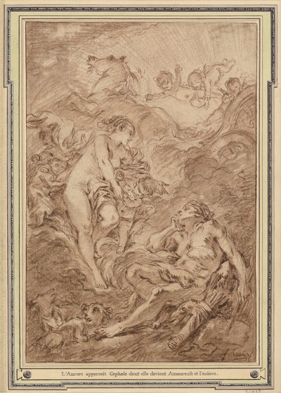 Aurora y Cefalo de François Boucher