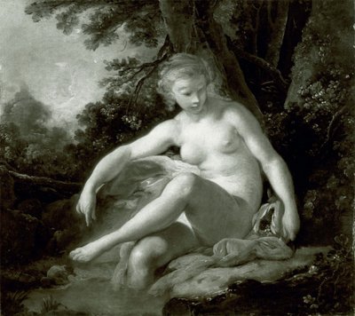 Ninfa del baño de François Boucher