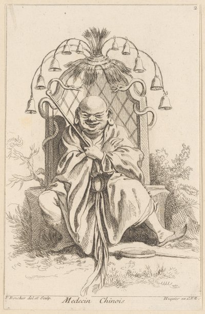Médico chino de François Boucher