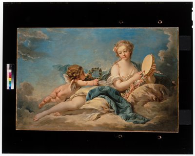 Clío, musa de la historia y de la canción de François Boucher