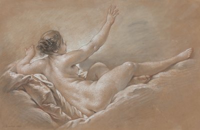 Danae recibe la lluvia dorada de François Boucher