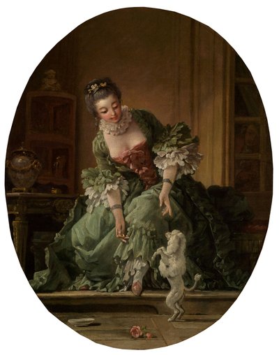 El perrito obediente de François Boucher