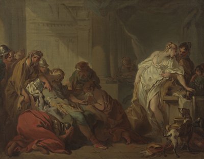 La muerte de Meleagro de François Boucher
