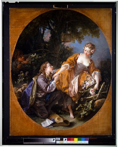 Pastoral galante de François Boucher