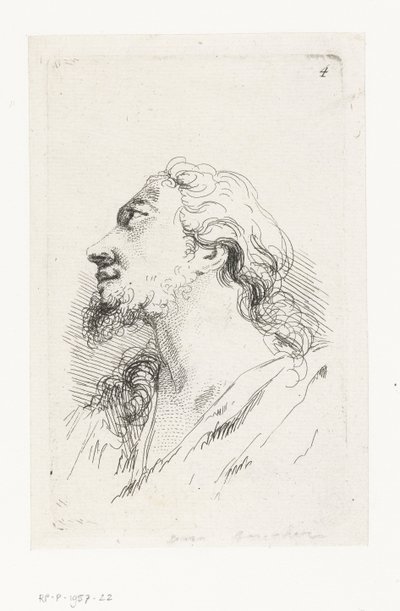 Cabeza de Cristo de François Boucher