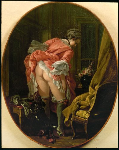La jupe relevee - la falda levantada de François Boucher