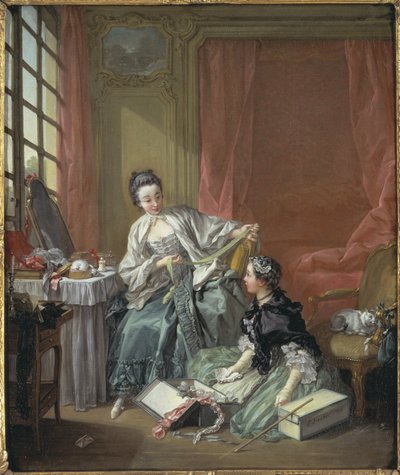 La modista de François Boucher