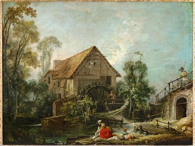 Le moulin - el molino ... de François Boucher