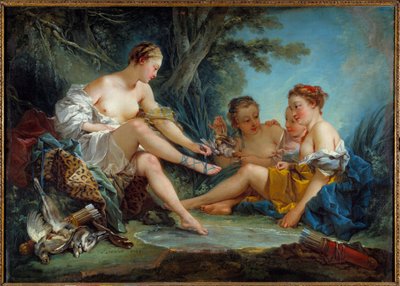 El regreso de la caza de Diana de François Boucher