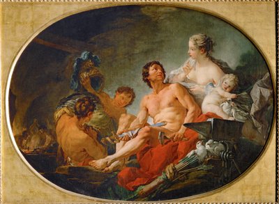Les forges de Vulcain - La fragua de Vulcano ... de François Boucher