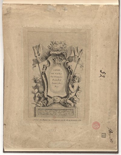 Libro de jarrones, de François Boucher de François Boucher
