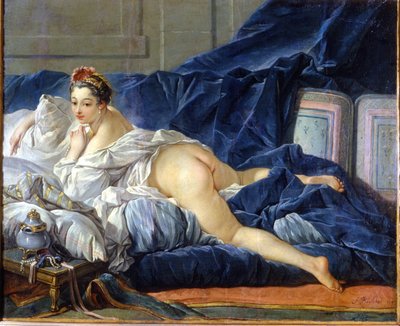 La odalisca. Pintura de François Boucher (1703 - 1770). de François Boucher