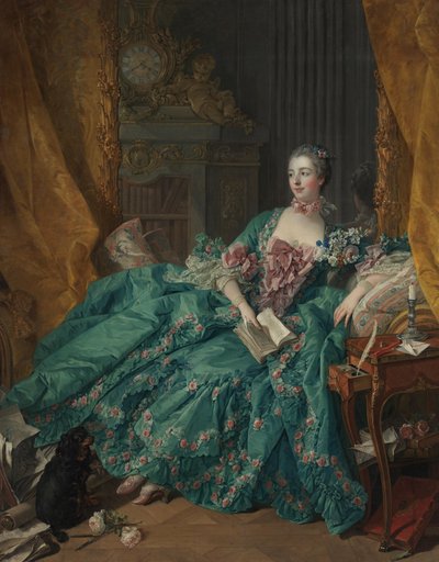 La señora de Pompadour de François Boucher