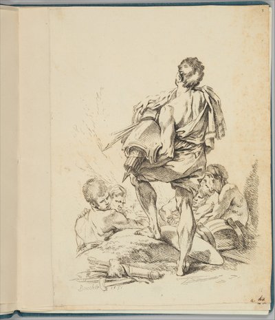 Nuevo libro de figuras diversas de François Boucher