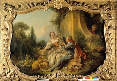 Pastor galante de François Boucher