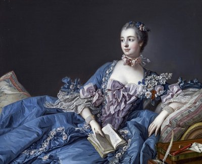 Retrato de la marquesa de Pompadour (1721-1764) de François Boucher