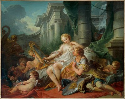 Renaud et Armide, según " Gerusalemme Liberata " de Tasso, XIV ... de François Boucher