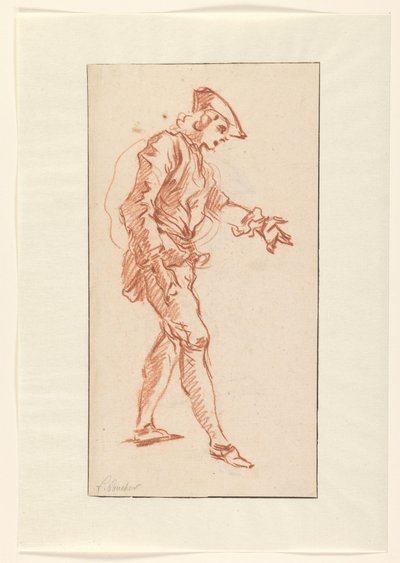 Cazador de pie de François Boucher