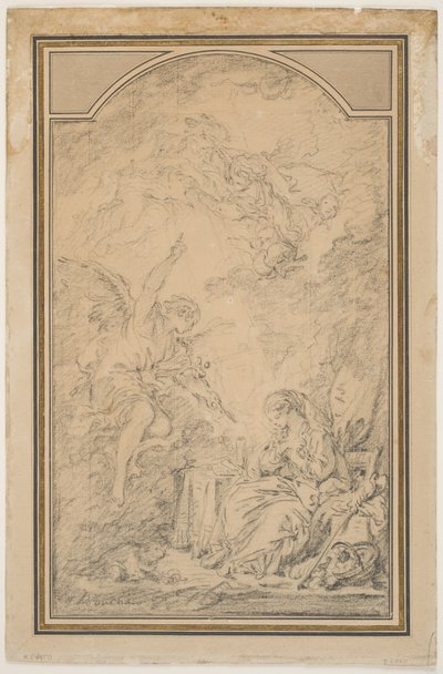 La Anunciación de François Boucher