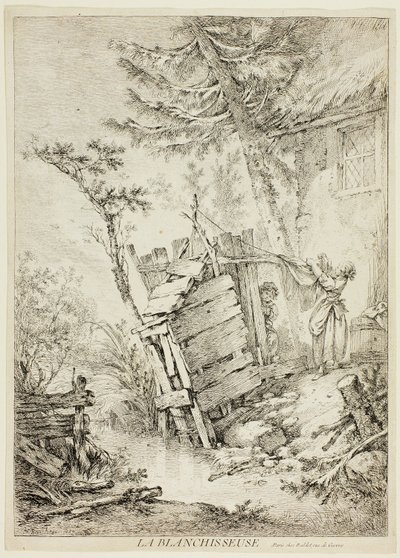 La Lavandera de François Boucher
