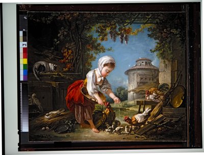 La pequeña granjera de François Boucher