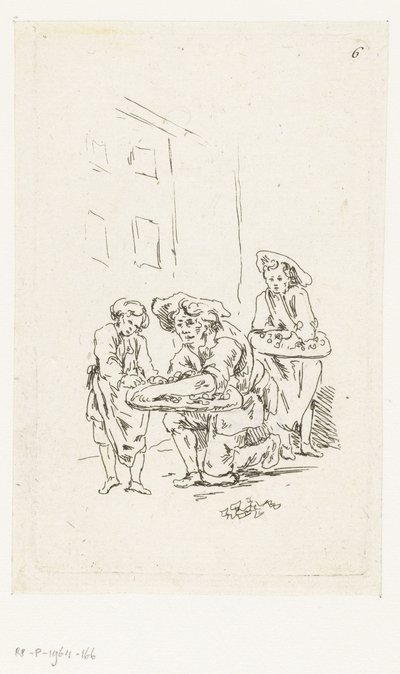 Dos vendedores ambulantes de François Boucher