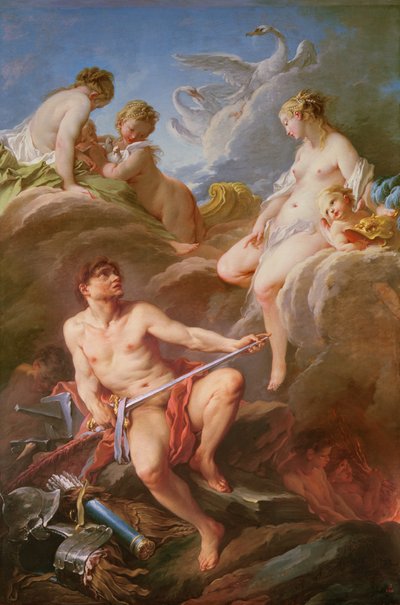 Venus pidiendo a Vulcano la armadura de Eneas de François Boucher