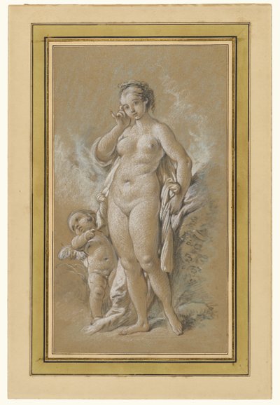 Venus y Cupido de François Boucher