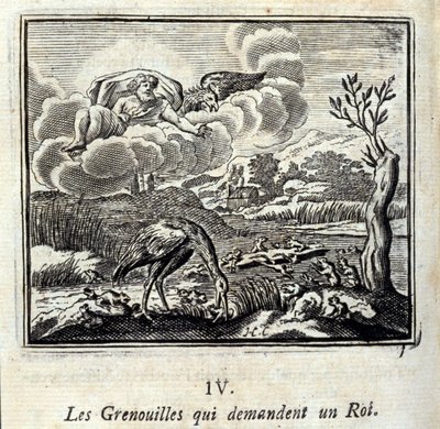 Fábulas de Jean de La Fontaine (1621-95). Ilustración de François Chauveau (1613-1676). Edición de 1728. de Francois Chauveau