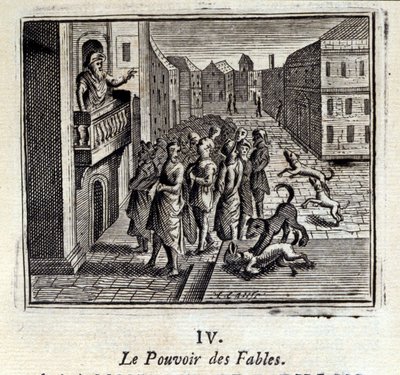 El poder de las fábulas. Fábulas de Jean de La Fontaine. Ilustración de François Chauveau. Edición de 1728. de Francois Chauveau