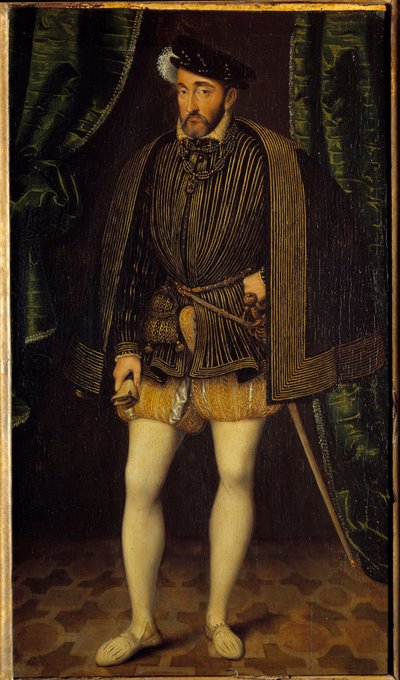 Retrato de Enrique II, Rey de Francia de François Clouet