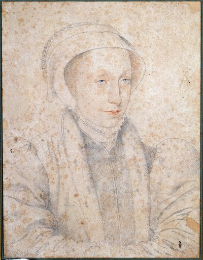 Retrato de María Estuardo (1542-1587), Reina de Francia y Escocia de François Clouet